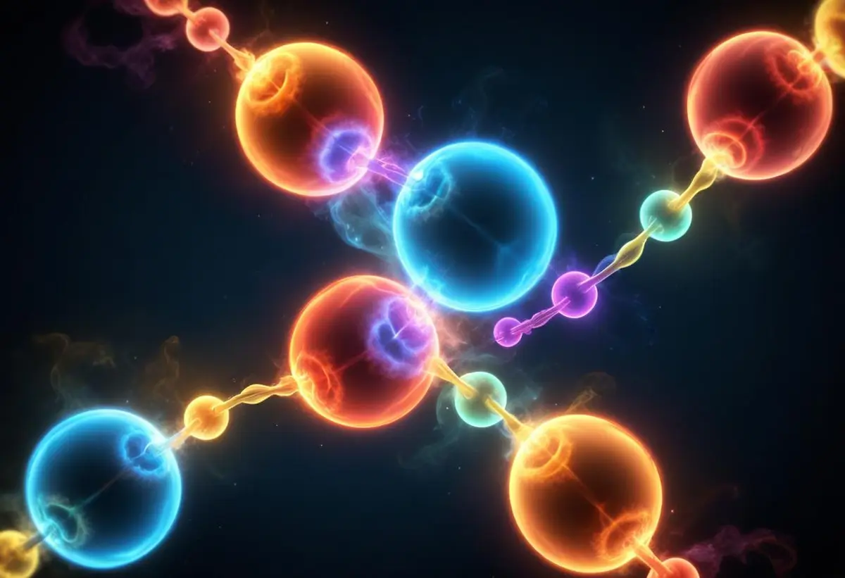 Ädelgasstrukturens magi ger atomerna stabilitet illustration