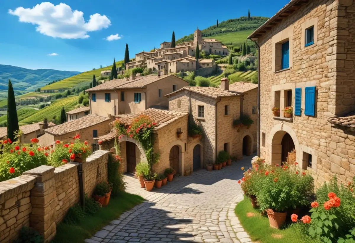 Dyk ner i världen av italienska efternamn illustration