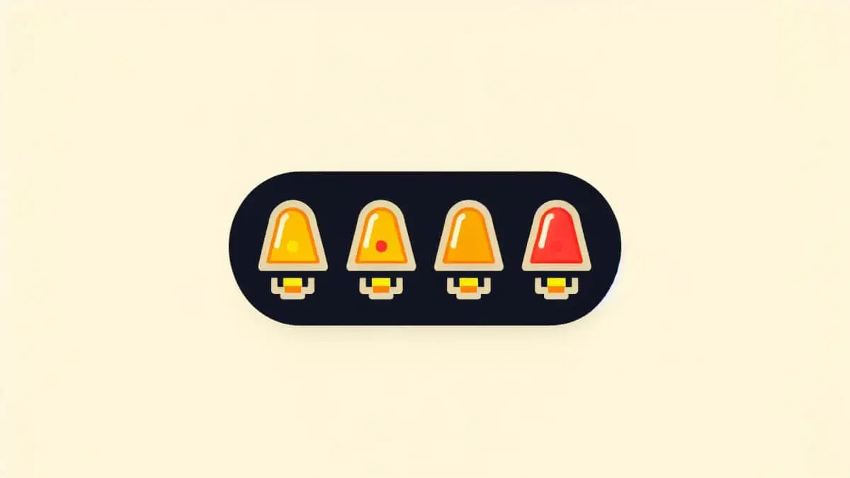 Orange motorsymbol som visar bilens check engine-varning